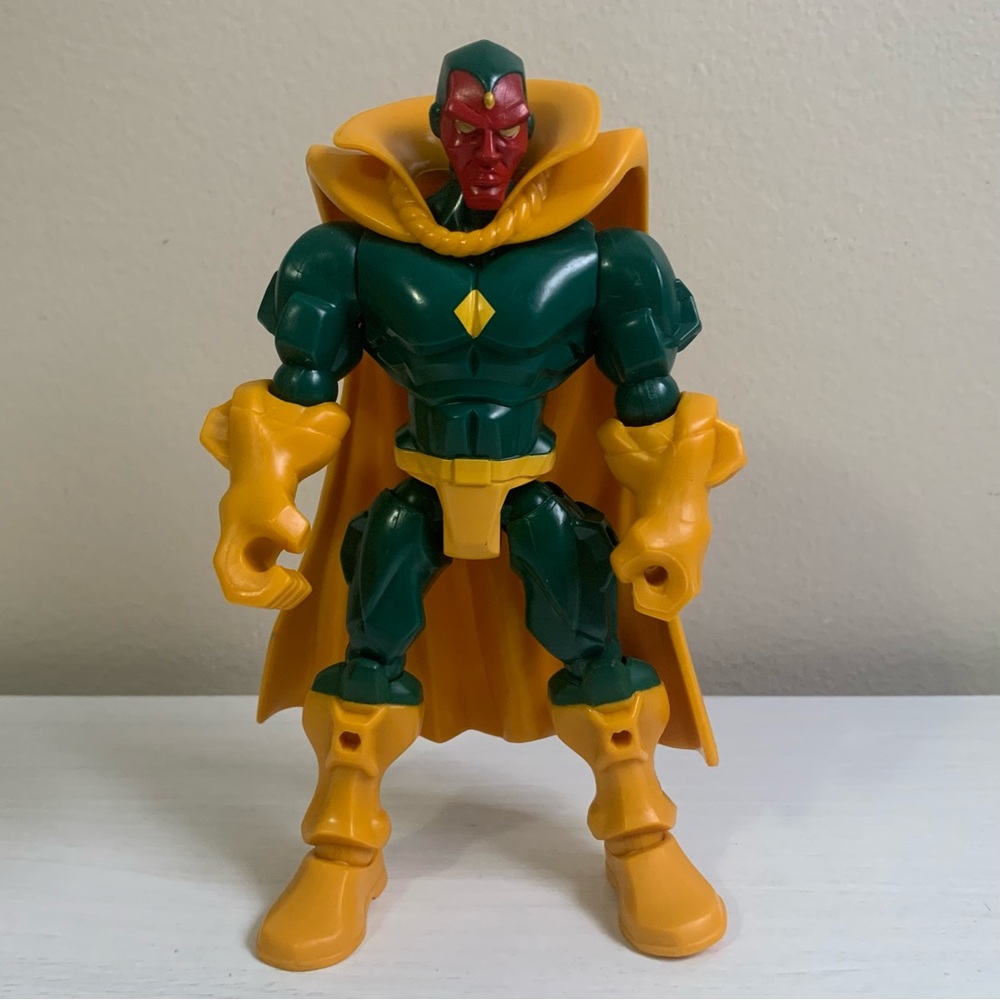 2013 Hasbro Marvel Super Hero Mashers VISION Action Figure
